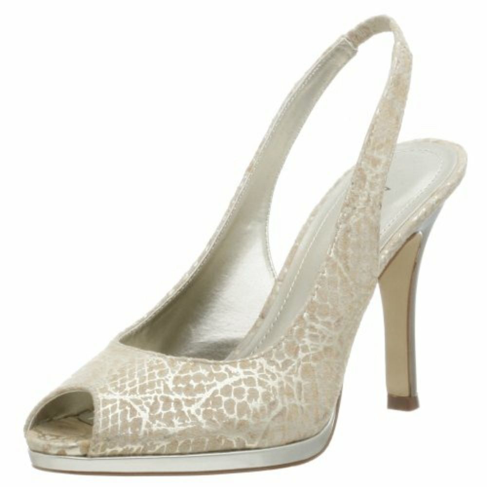 Anne Klein Quent Peep Toe Sling‎ Back Pumps 9.5M